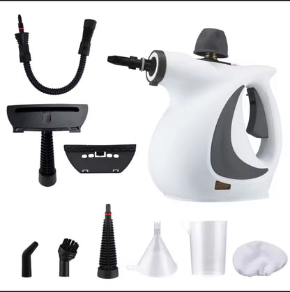 Nettoyeur Vapeur Multifonction Premium | Pack Complet 9 Accessoires | 135°C Haute Température